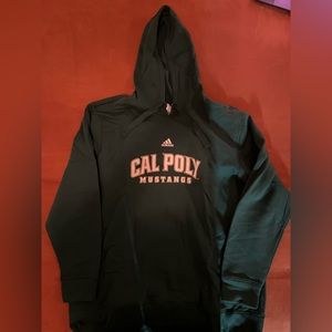 Cal Poly Adidas Hooded Sweatshirt